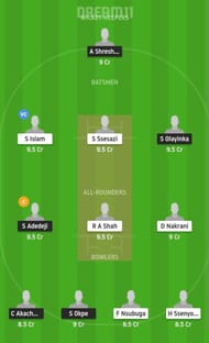 NIG vs UGA Dream11 Fantasy Suggestion #2