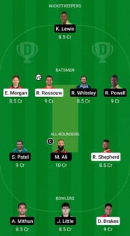 DB vs NW, T10 League: Dream11 Team - 2