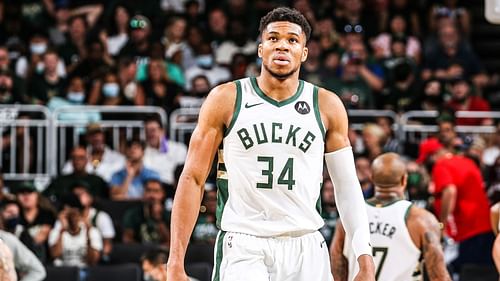 Milwaukee Bucks forward Giannis Antetokounmpo