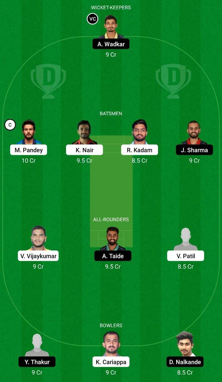 KAR vs VID Dream11 Fantasy Tip #2