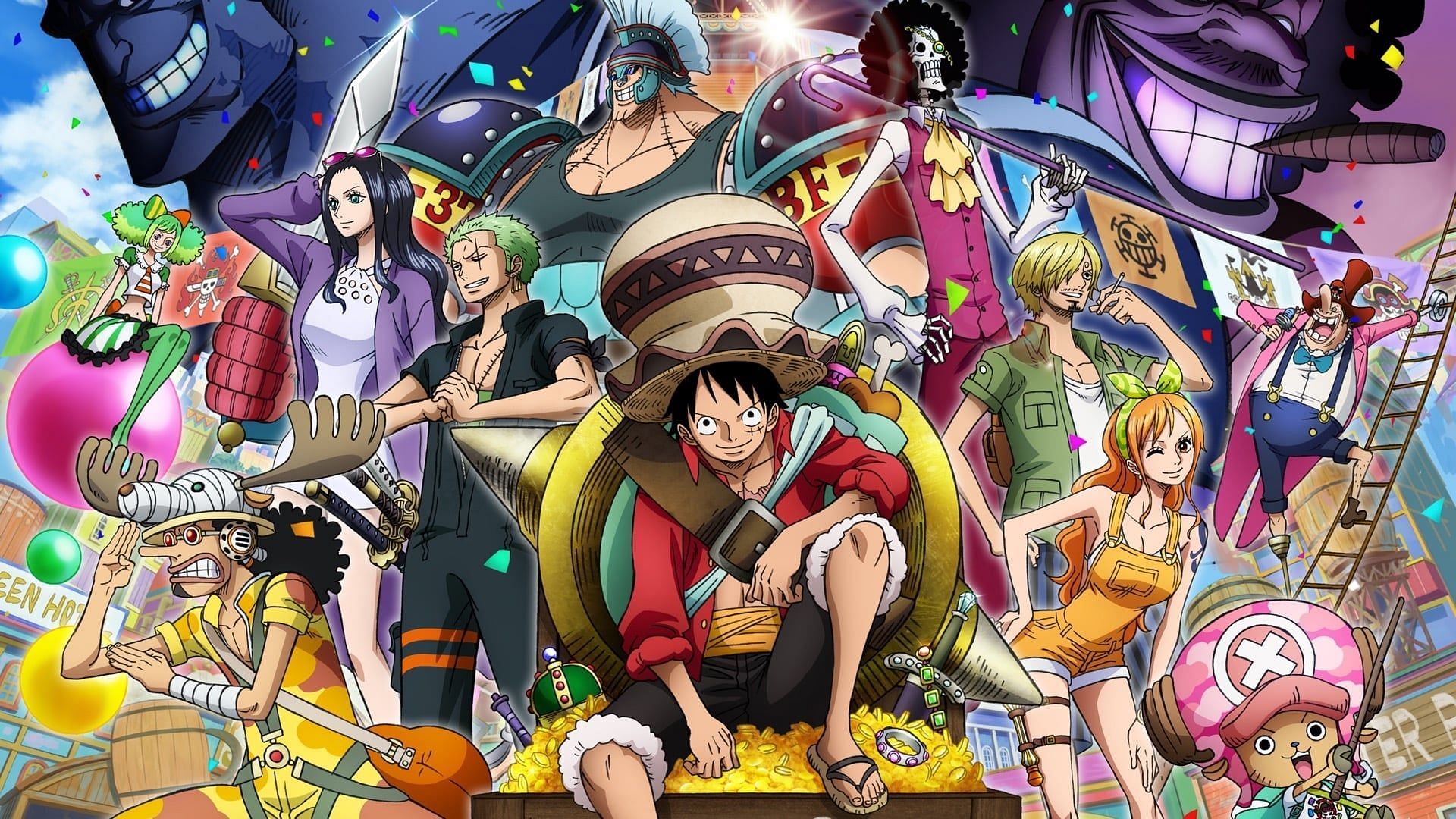 One Piece episode 1000 details (image via Toei Animation)