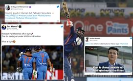 "Best finisher version 2" - Fans rejoice as Rishabh Pant finishes the game with two consecutive sixes at MS Dhoni's home ground