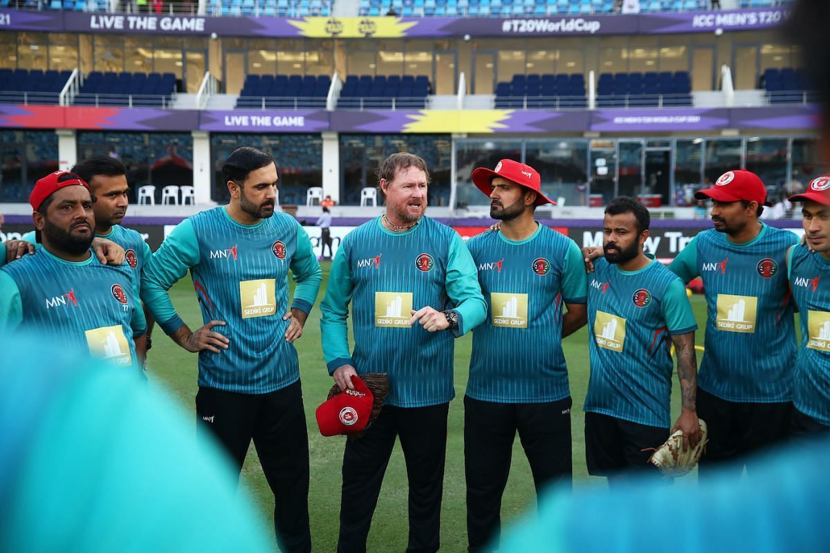लांस क्लूजनर के नेतृत्व में अफगानिस्तान क्रिकेट टीम ने बेहतरीन खेल दिखाया है (Photo : Getty Images)