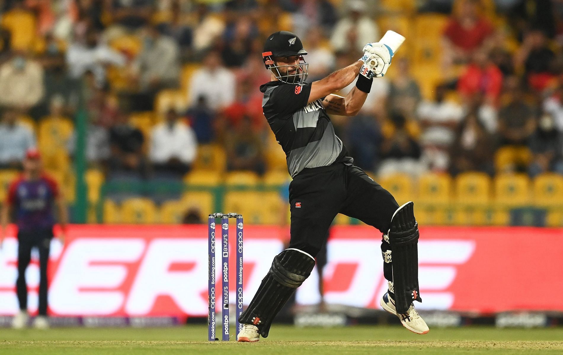 T20 World Cup 2021: New Zealand&#039;s Daryl Mitchell hit his maiden T20I half-century.