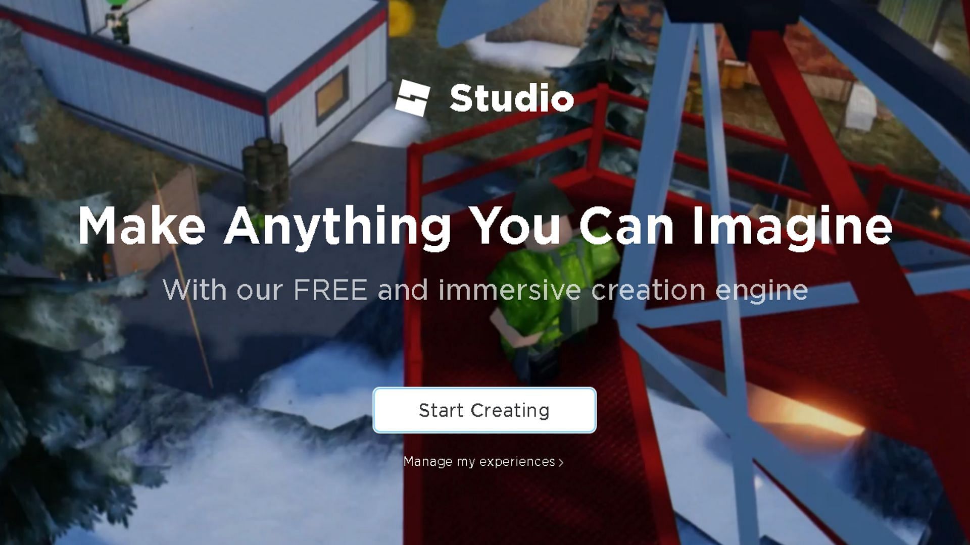 Create your very own Roblox game (Image via Roblox)
