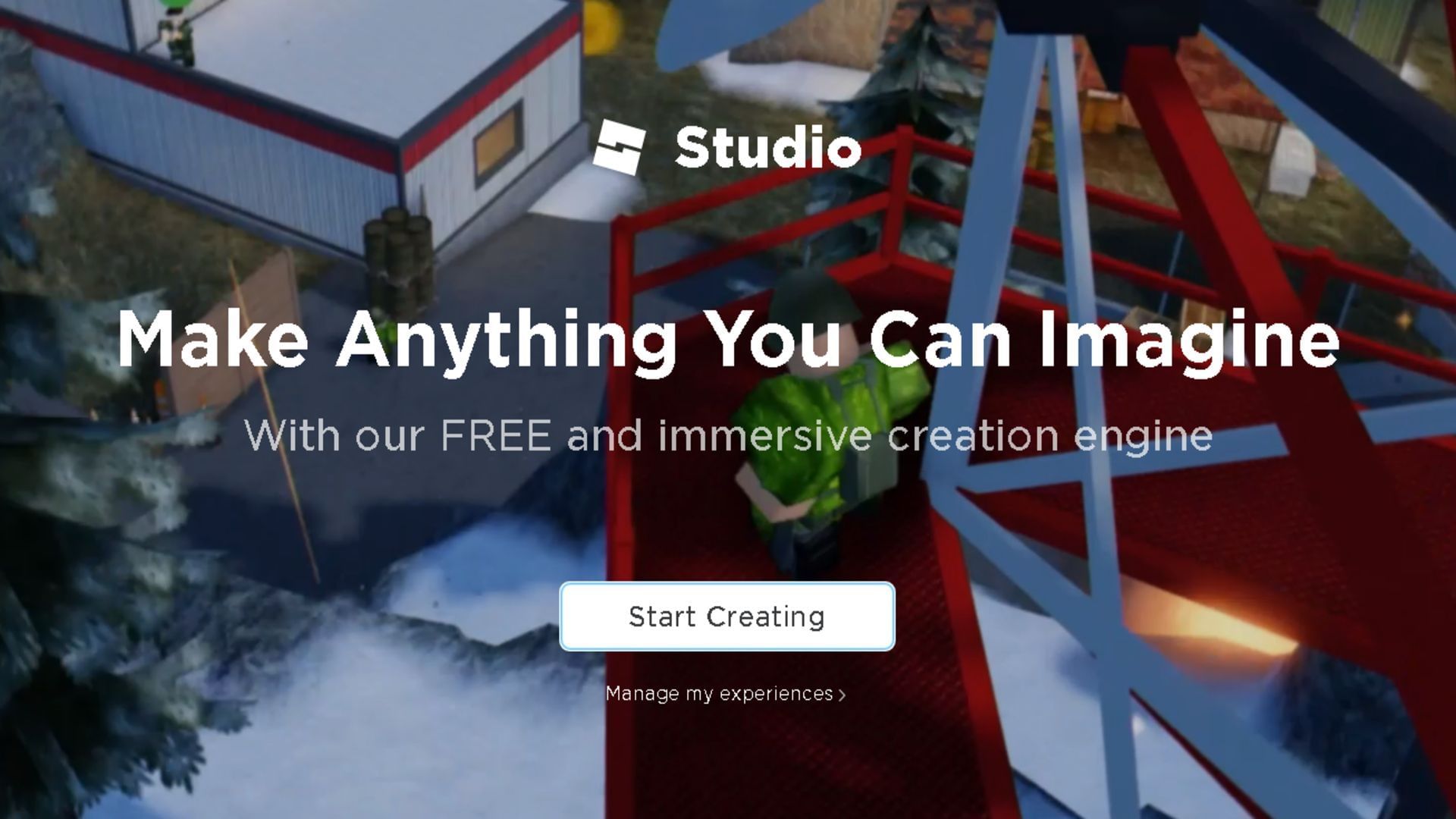 Create your very own Roblox game (Image via Roblox)