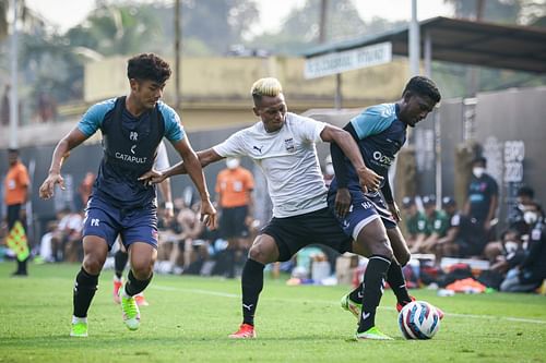 Mumbai City FC and Odisha FC were evenly matched in a tightly contested ISL friendly on Tuesday.