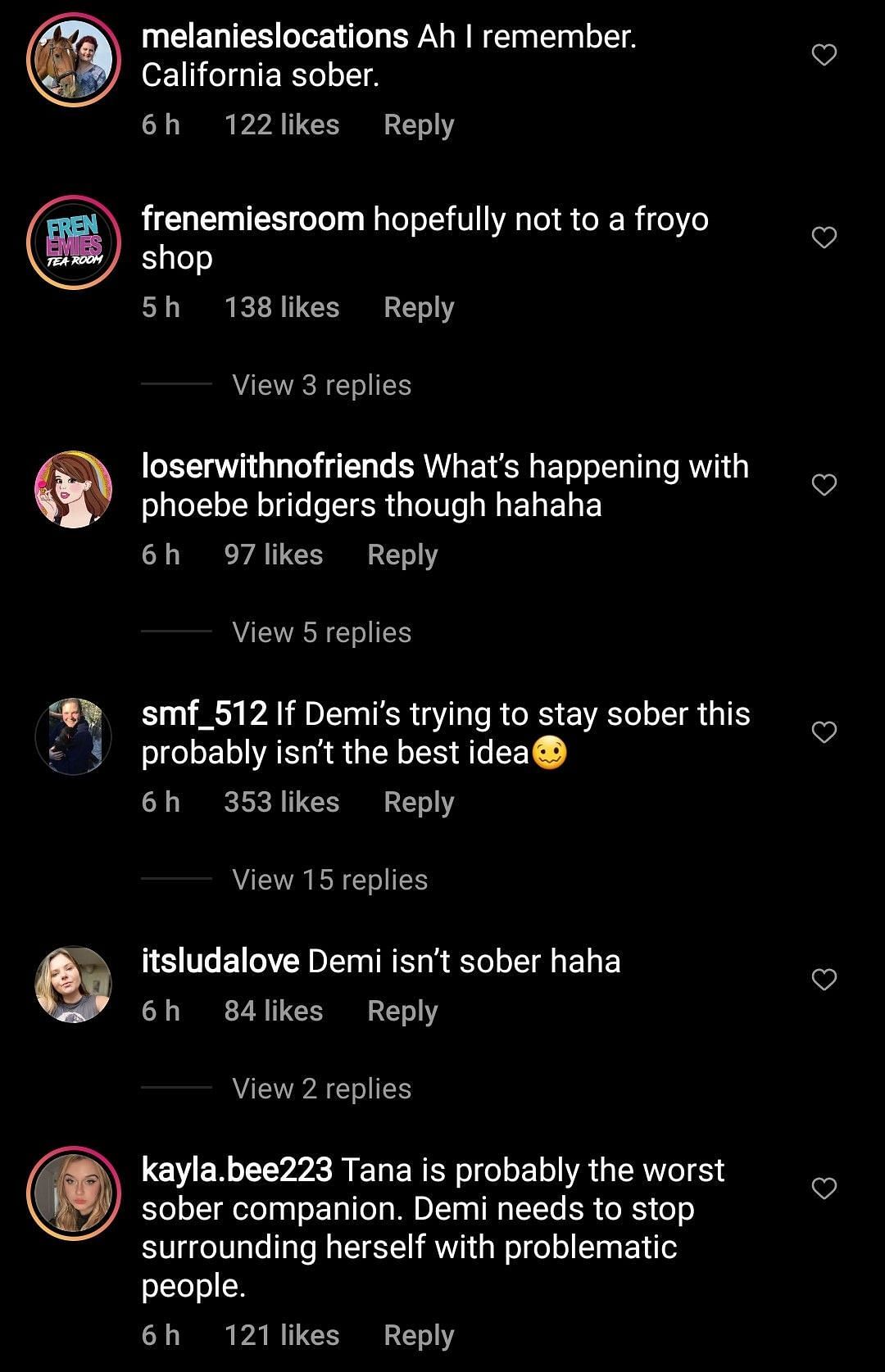 Internet reacts to Demi Lovato and Tana Mongeau being seen together 1/2 (Image via defnoodles/Instagram)