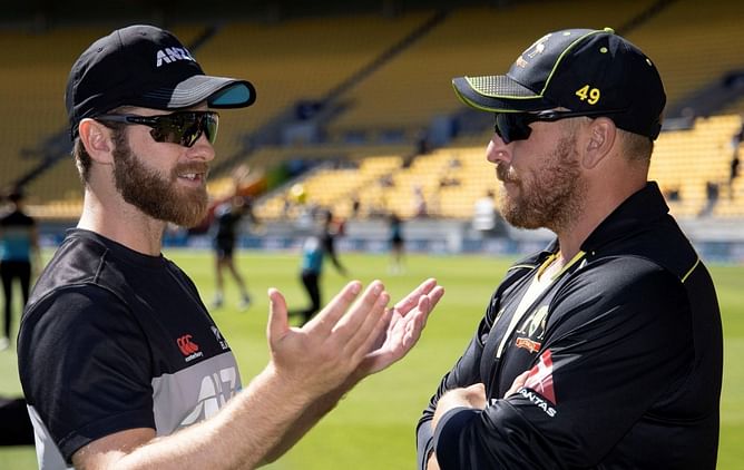 T20 World Cup 2021: "Bulate hai, magar..." - Kane Williamson's warning to Aaron Finch in Wasim Jaffer's latest meme