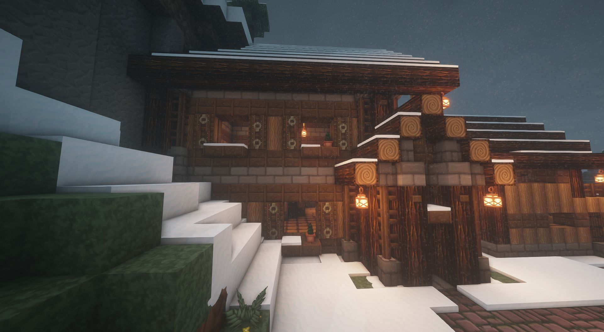 House covered in snow (Image via endman, Imgur)