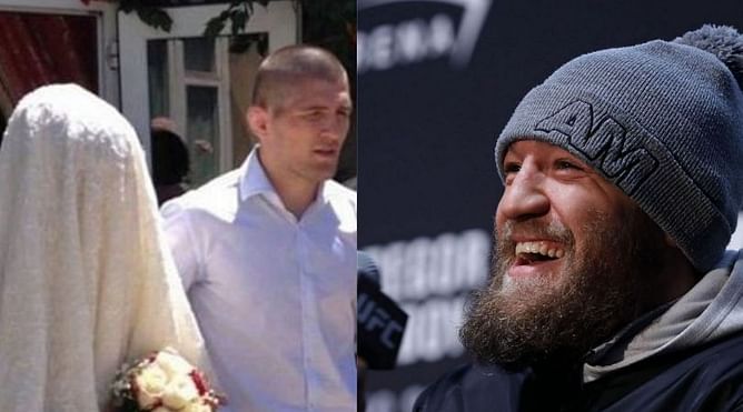 What did Conor McGregor say about Khabib Nurmagomedov's wife?