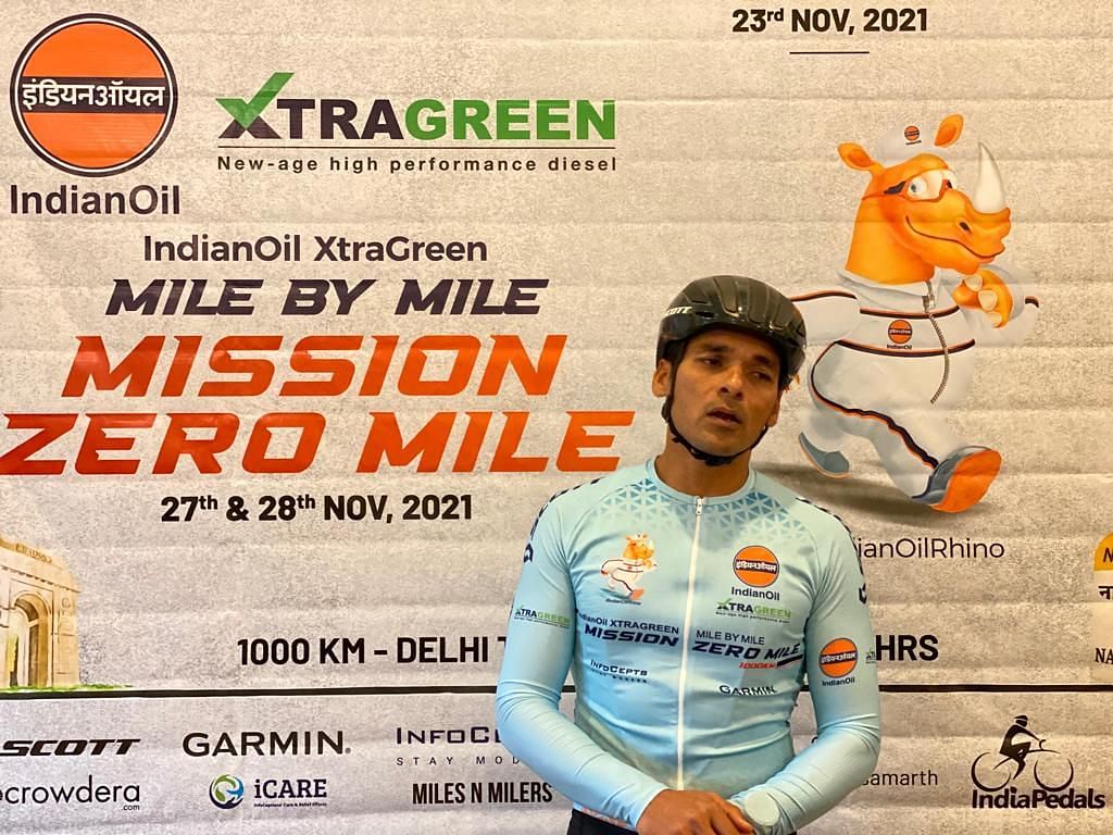 Dr Amit Samarth will cycle non-stop from New Delhi to Nagpur on November 27, 2021