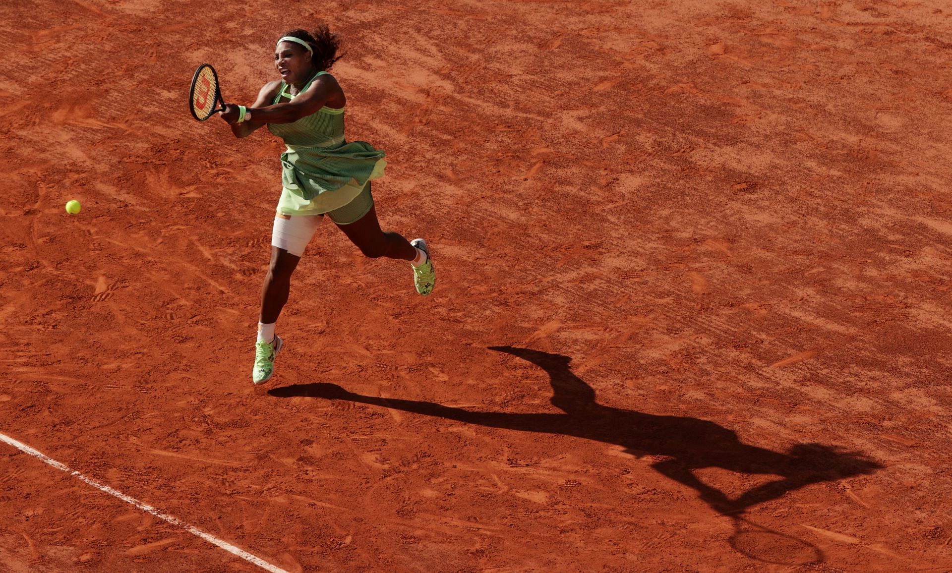 Serena Williams at the 2021 Roland Garros