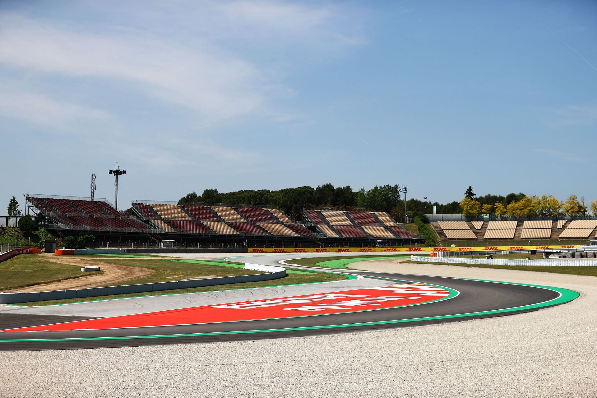 A general view of the Circuit de Barcelona-Catalunya, which hosts the F1 Spanish GP