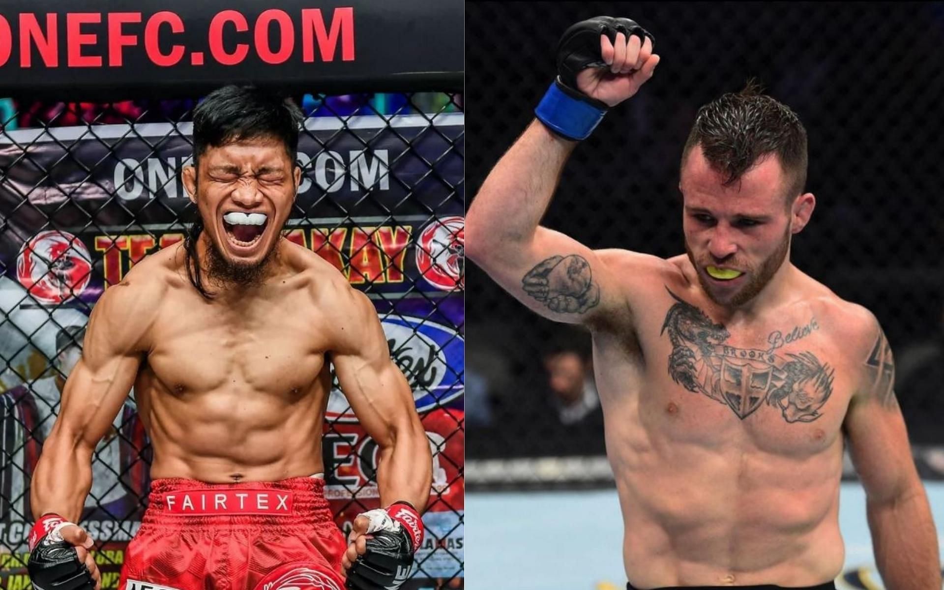 ONE Championship strawweight Lito Adiwang (left) and newcomer Jarred Brooks (right) will clash on November 26 at ONE: NEXTGEN III. (Images credit: @litoadiwang and @the_monkeygod on Instagram)
