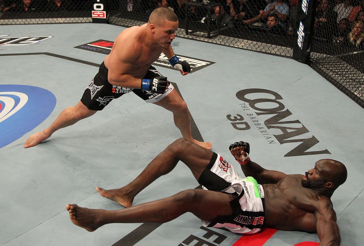Cheick Kongo recovered from two stunning knockdowns to beat Pat Barry in a UFC classic