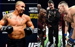 Watch: Robert Whittaker hilariously explains why he excused himself from a face-off between Kamaru Usman and Colby Covington