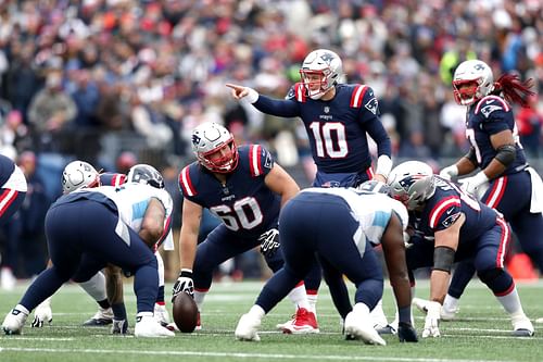 New England Patriots QB Mac Jones vs. Tennessee Titans