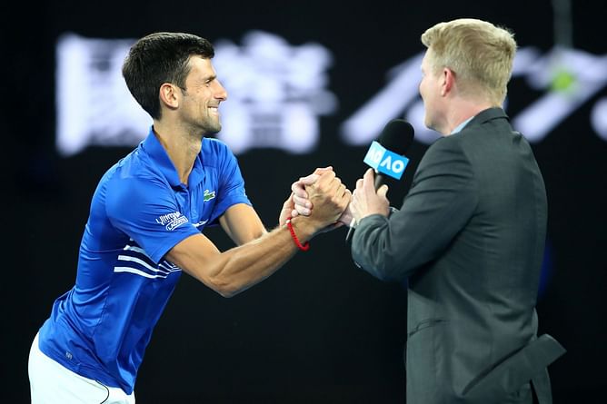 "It's remarkable that Novak Djokovic has been able to track down Federer & Nadal and leapfrog them in several vital categories" - Jim Courier