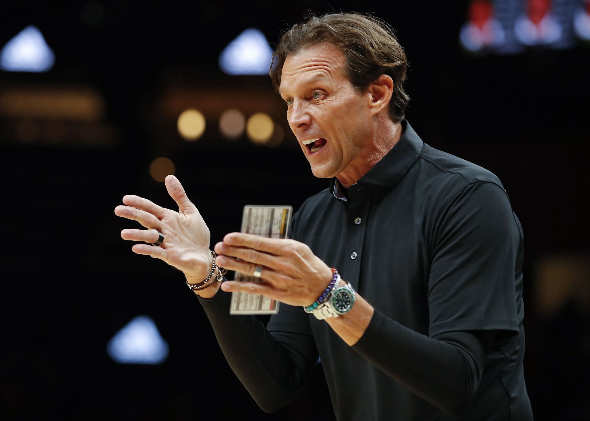 Utah Jazz head coach Quin Snyder