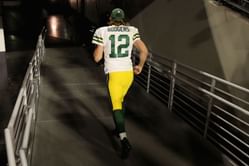 What did Pete Davidson say as Aaron Rodgers on SNL?