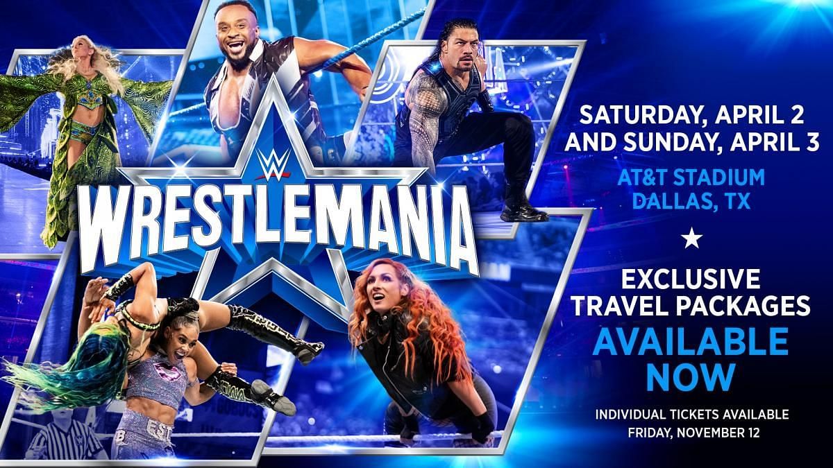 WrestleMania 38 will be hosted by the AT&amp;T Stadium in Texas