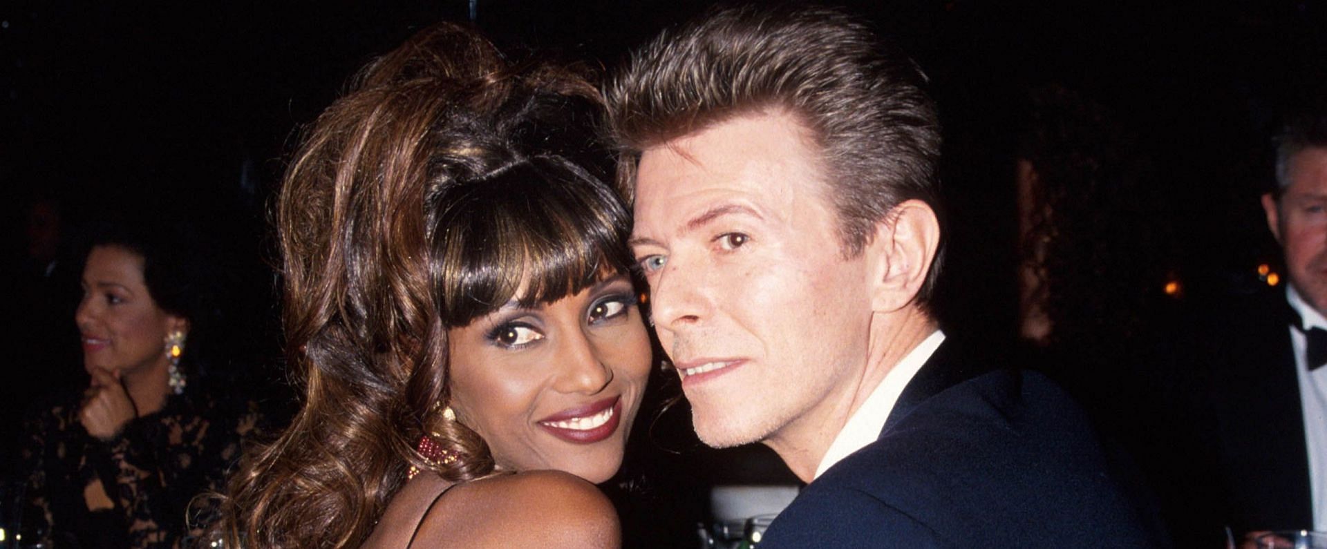 Iman has launched a new Love Memoir fragrance collection in memory of David Bowie (Image via Getty Images)