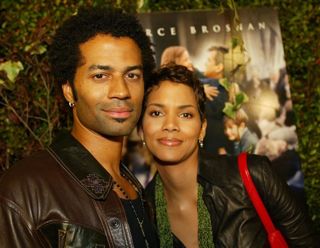 Eric Ben&eacute;t and Halle Berry (Image via Kevin Winter/ImageDirect)