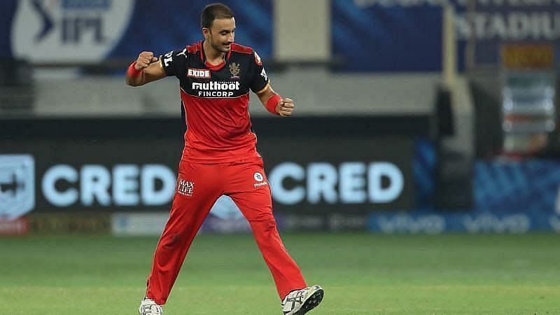Harshal Patel was the leading performer for RCB with the ball in IPL 2021. Pic: IPLT20.COM