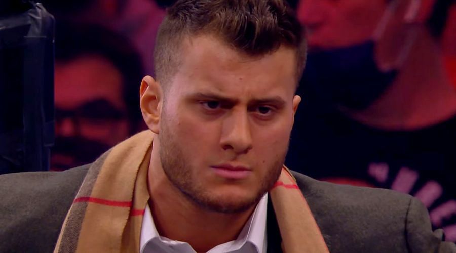 The youthful MJF challenged CM Punk on the microphone and received quite the scolding.