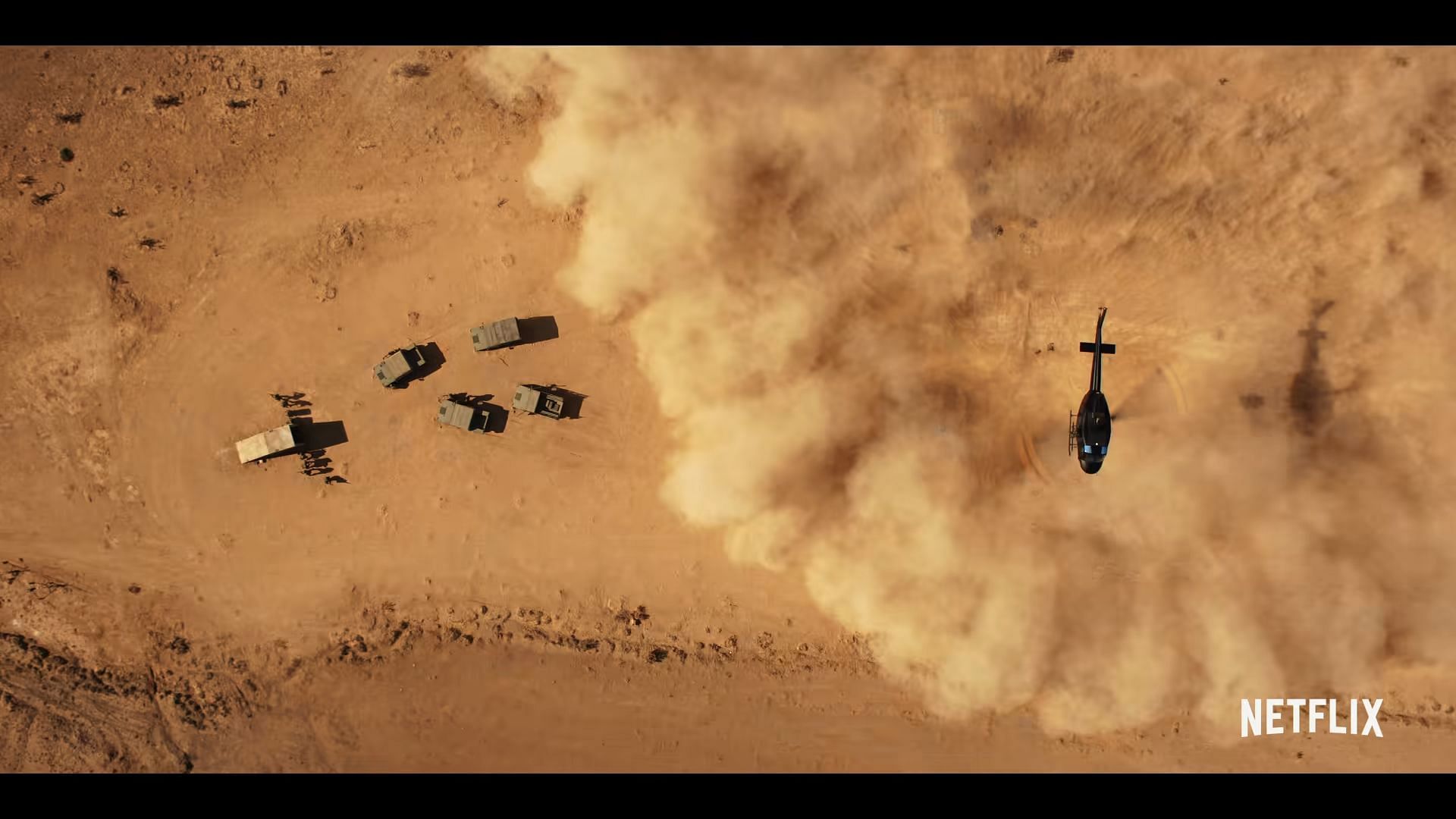 Military presence in S4 (Image via Netflix)