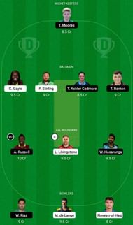 TAD vs DG Dream11 Fantasy Tip #2