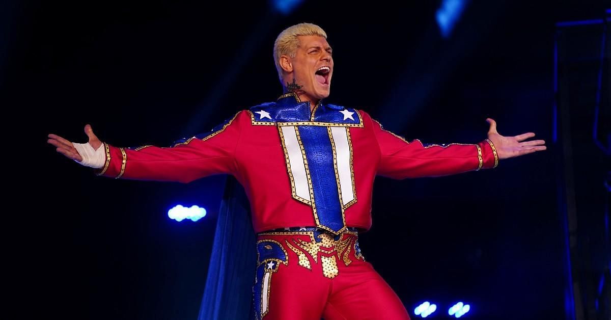 Cody Rhodes appears to be donning gear inspired by Homelander