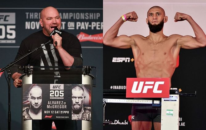 Dana White reveals when Khamzat Chimaev could receive a welterweight title shot