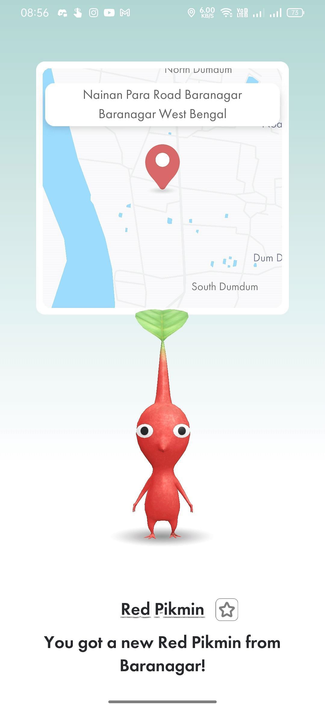 Red Pikmin (Image via Pikmin Bloom)