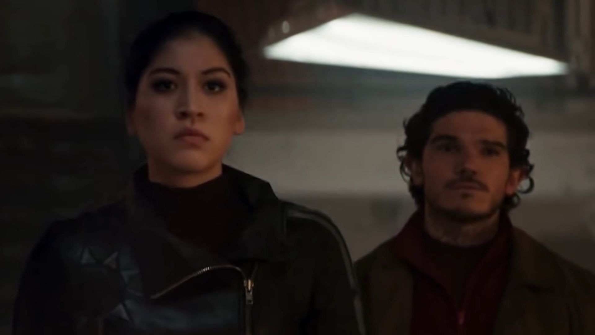 Maya Lopez and Kazimierz &ldquo;Kazi&rdquo; Kazimierczak in the series (Image via Marvel Studios)