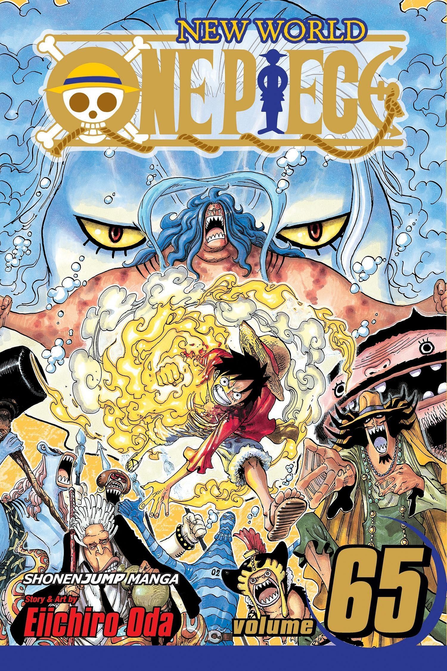The cover art for One Piece Volume 65 (Image via Shueisha)