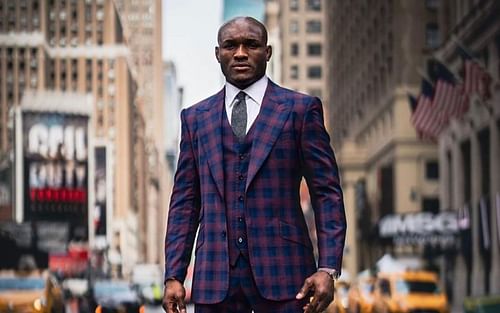 Kamaru Usman in New York [Image credits: @usman84kg on Instagram]