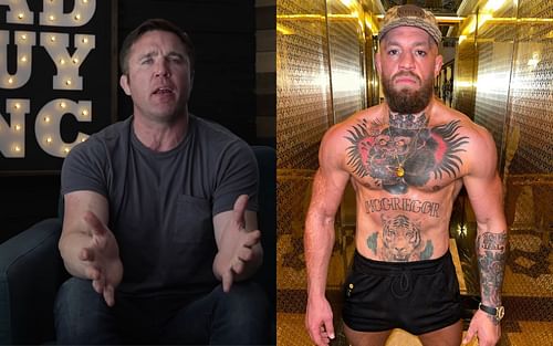 Chael Sonnen (left); Conor McGregor (right). [Image Source: Chael Sonnen via Youtube; Conor McGregor via Instagram]