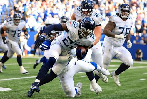 Tennessee Titans RB Derrick Henry (#22)