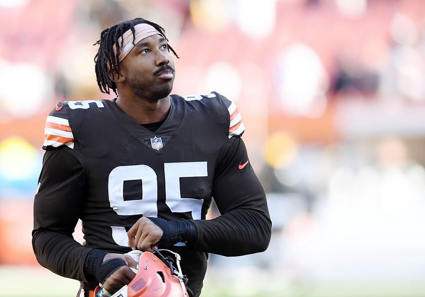 Myles Garrett takes dig at Browns coaches after Patriots rout