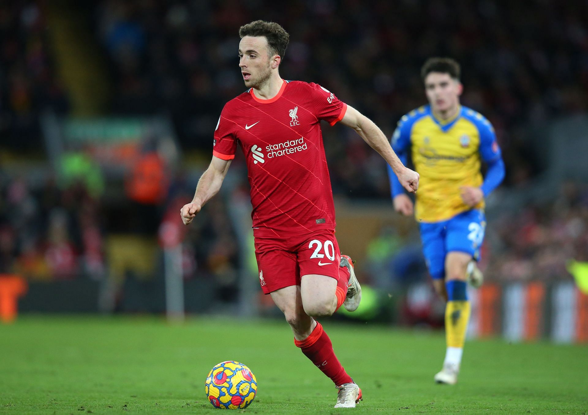 Diogo Jota scored twice in Liverpool&#039;s comfortable 4-0 win over Southampton,