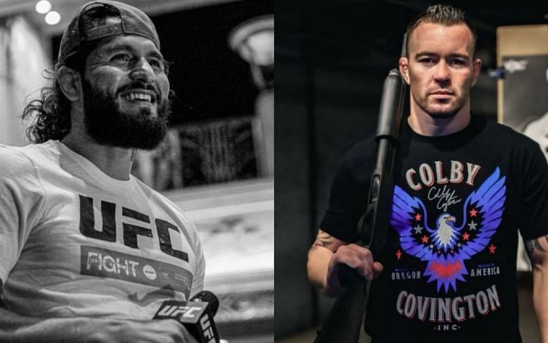 Jorge Masvidal (left), Colby Covington (right) [Images Courtesy: @gamebredfighter @colbycovmma on Instagram]