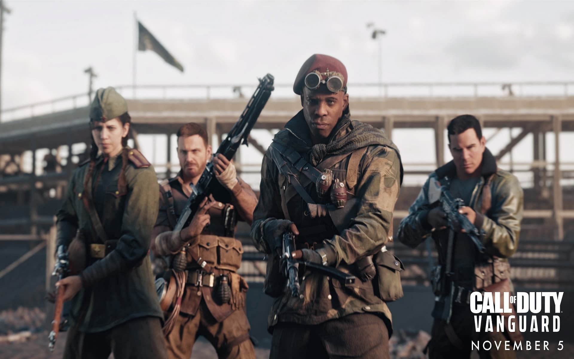 Operators in Call of Duty: Vanguard. (Image via Activision)
