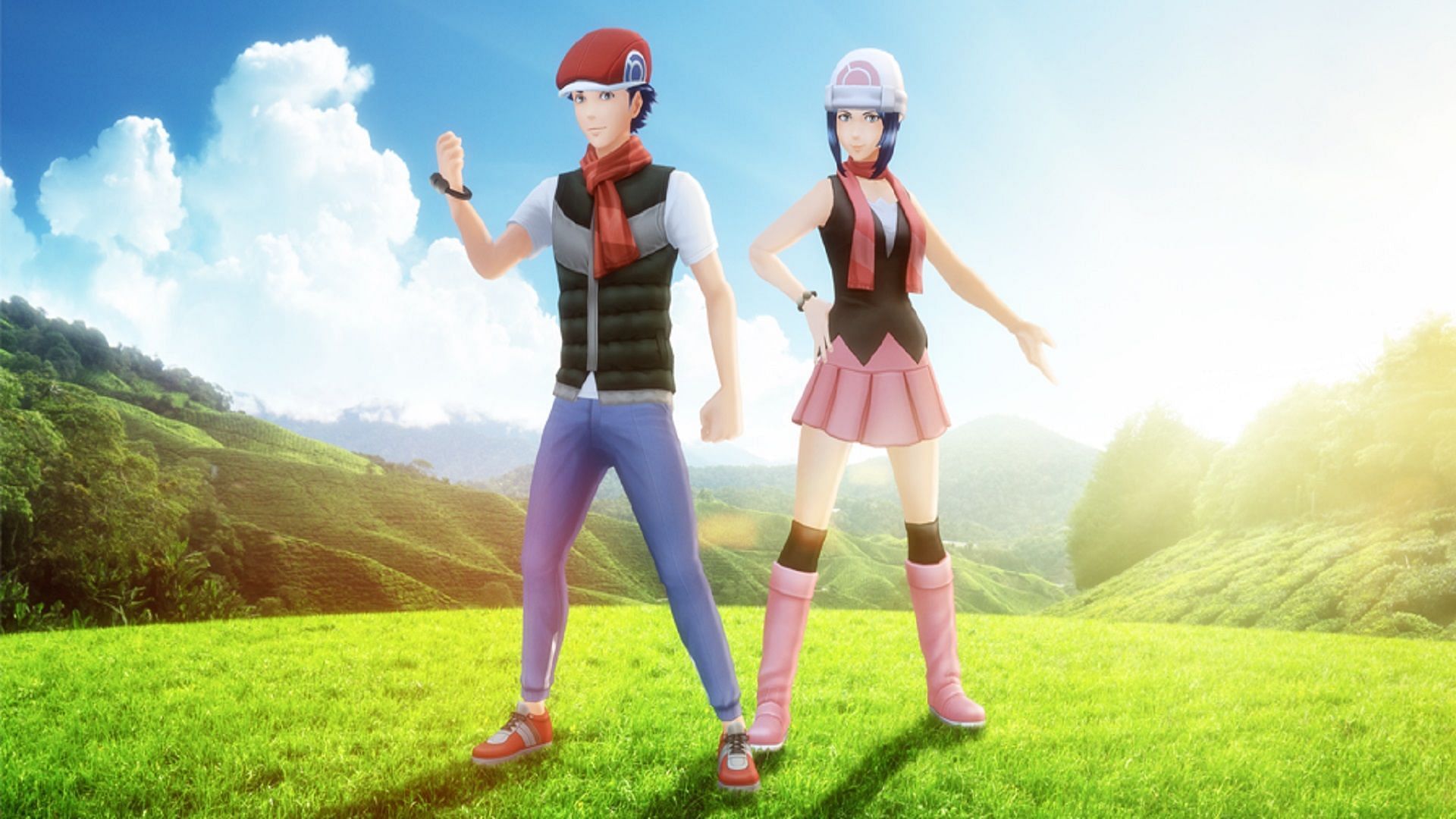 Trainers can find plenty of new Sinnoh-themed customizations during the Brilliant Diamond and Shining Pearl event (Image via Niantic)