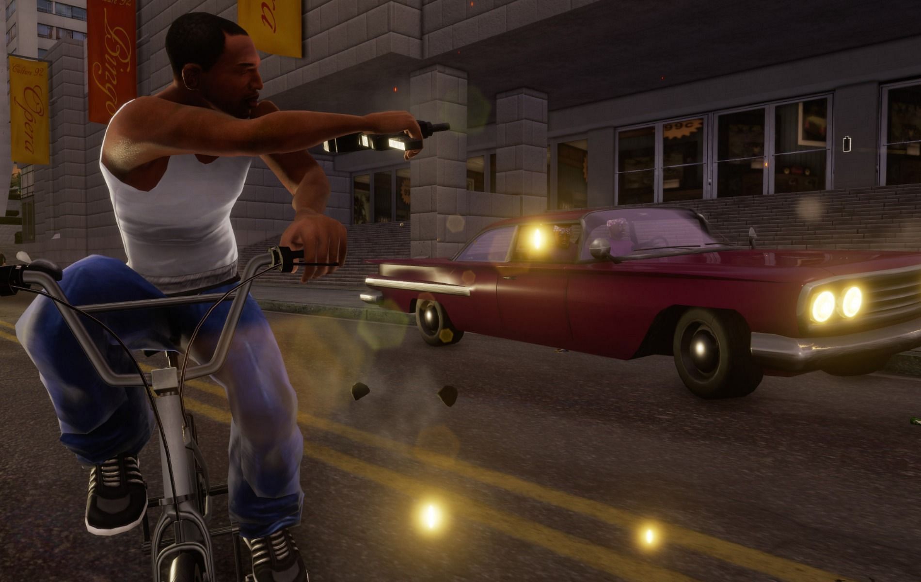 The gameplay hasn&#039;t been affected much in the new trilogy (Image via Rockstar Games)