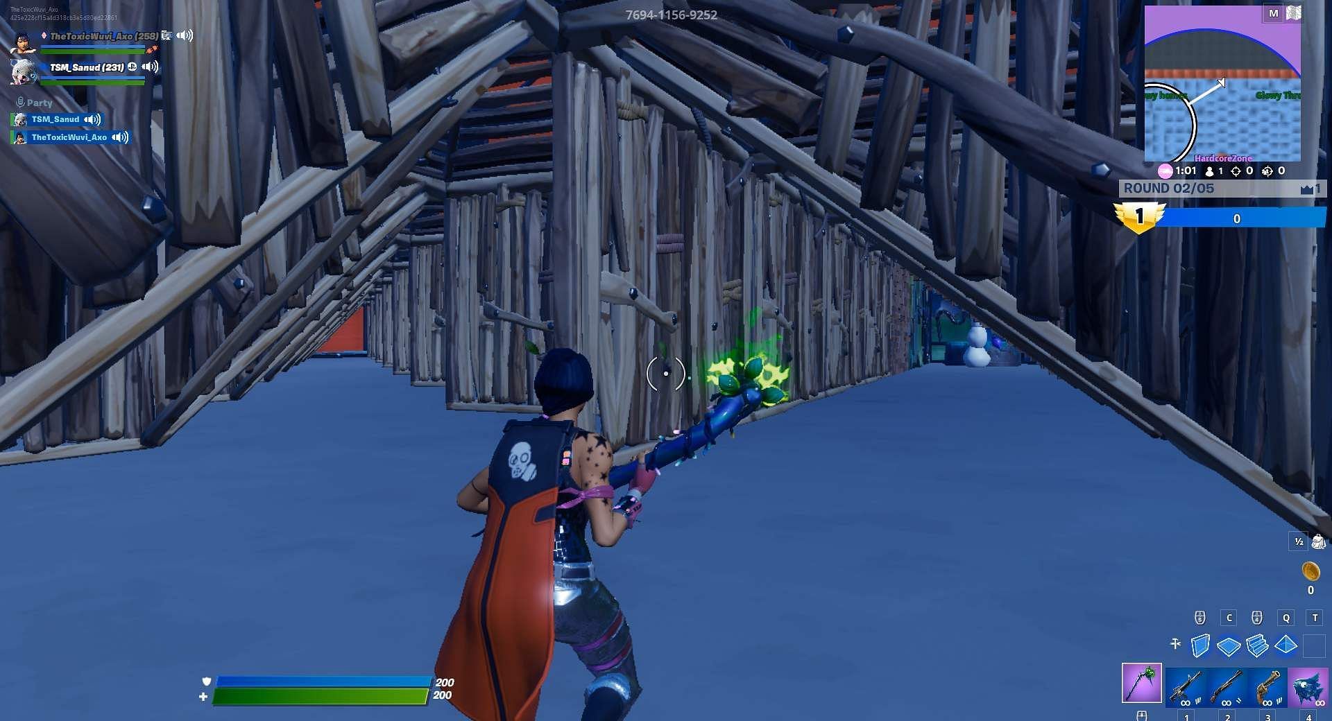 Pre-firing and baiting are good for large build fights (Image via Epic Games)