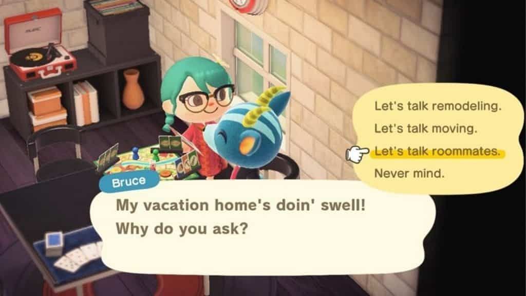 Players can also customize the homes of villagers who live together (Image via Nintendo)