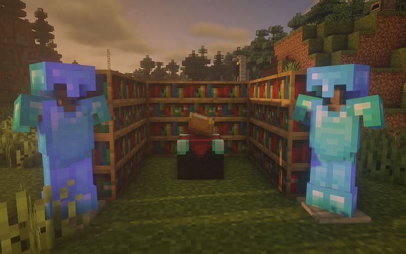With so many enchantments in Minecraft, it&#039;s only natural a few are incompatible (Image via Minecraft, Mojang)