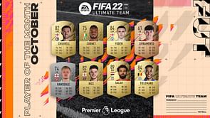 FIFA 22 Ultimate Team: Who is likeliest to win Premier League Player Of The Month (POTM) award for October?